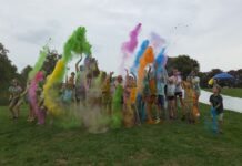 Color Run in Park Zeeburg