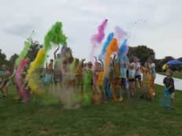 Color Run in Park Zeeburg