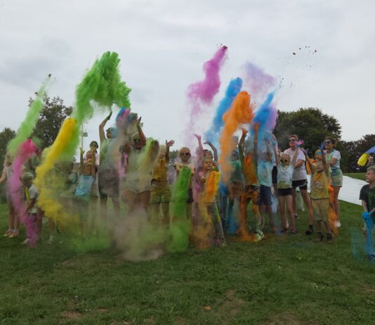 Color Run in Park Zeeburg