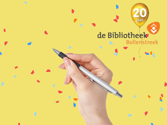 20 jaar bieb Schrijfwedstrijd