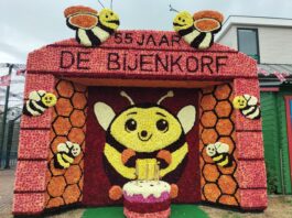 ‘De Bijenkorf’ opnieuw overall winnaar Dahliamozaïeken