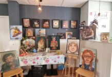 Schilderijen en muziek kleuren Voorhout tijdens Kunstbeleving
