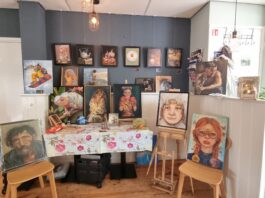Schilderijen en muziek kleuren Voorhout tijdens Kunstbeleving