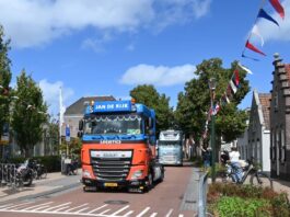 Truckrun trekt voor 27e keer door Bollenstreek