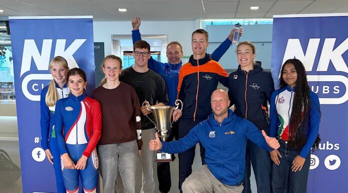 Bollenstreekse schaatsers trainen in Thialf voor NK Clubs