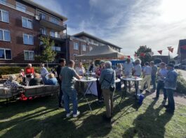 Poffertjes, bingo en koffie op Burendag gemeente Noordwijk
