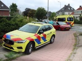 Fietser gewond na ongeval met auto in Sassenheim