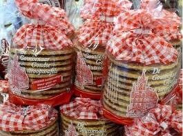 Stroopwafel verkoop Scouting Bosgeest