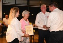 Aad Witteman en Henk Jansen erelid voetbalvereniging Van Nispen
