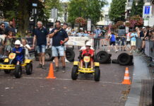 Skelteren, trucktrekken en brandweerfestijn in Hillegom