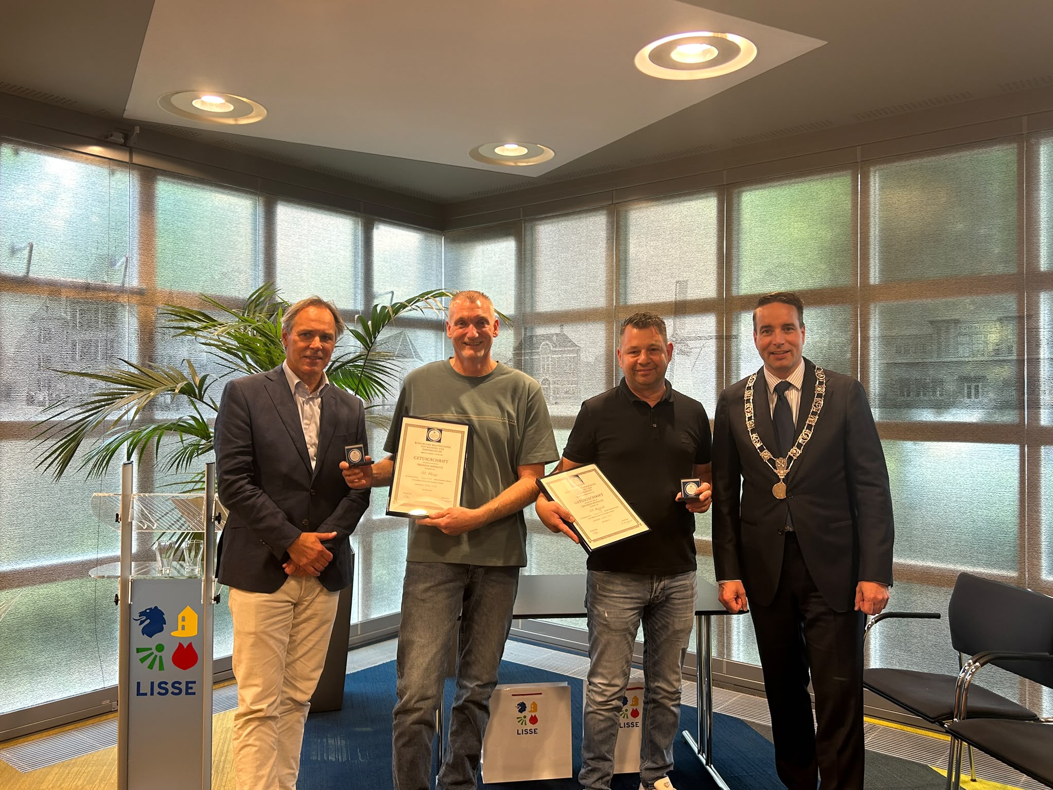 091626 - Erepenning Lisse