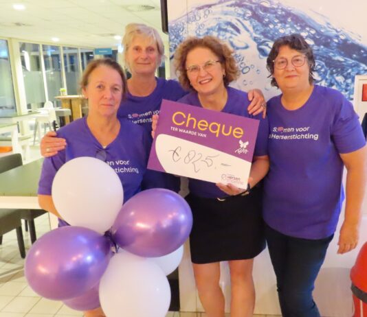 Butterfly Swim brengt €825 op voor Winnie’s Waves