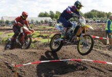 Motorcross spektakelstuk in Noordwijkerhout