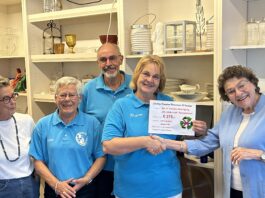 375 euro donaties aan jeu de boules vereniging