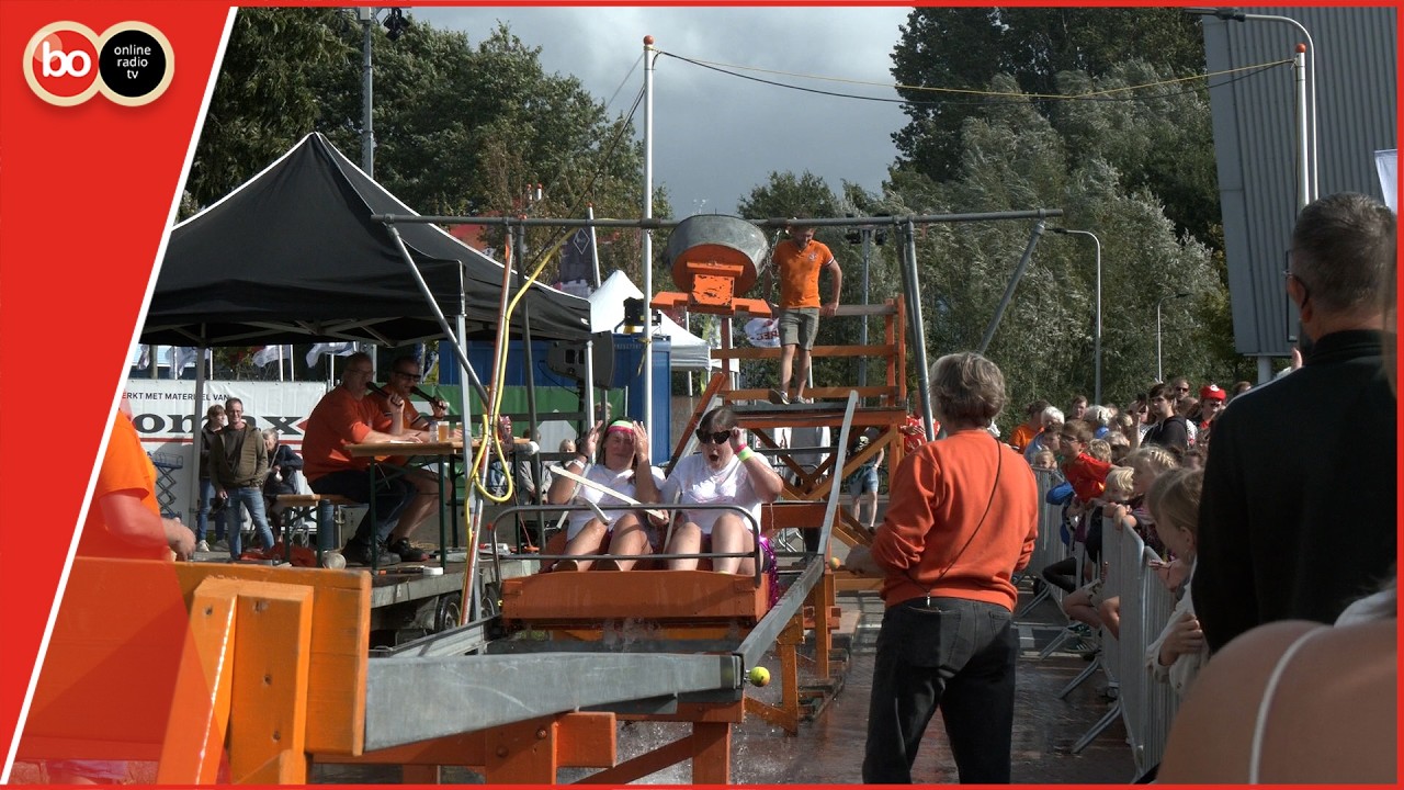 Drijfnat of droog over: tobbetje steken op de feestweek in Sassenheim