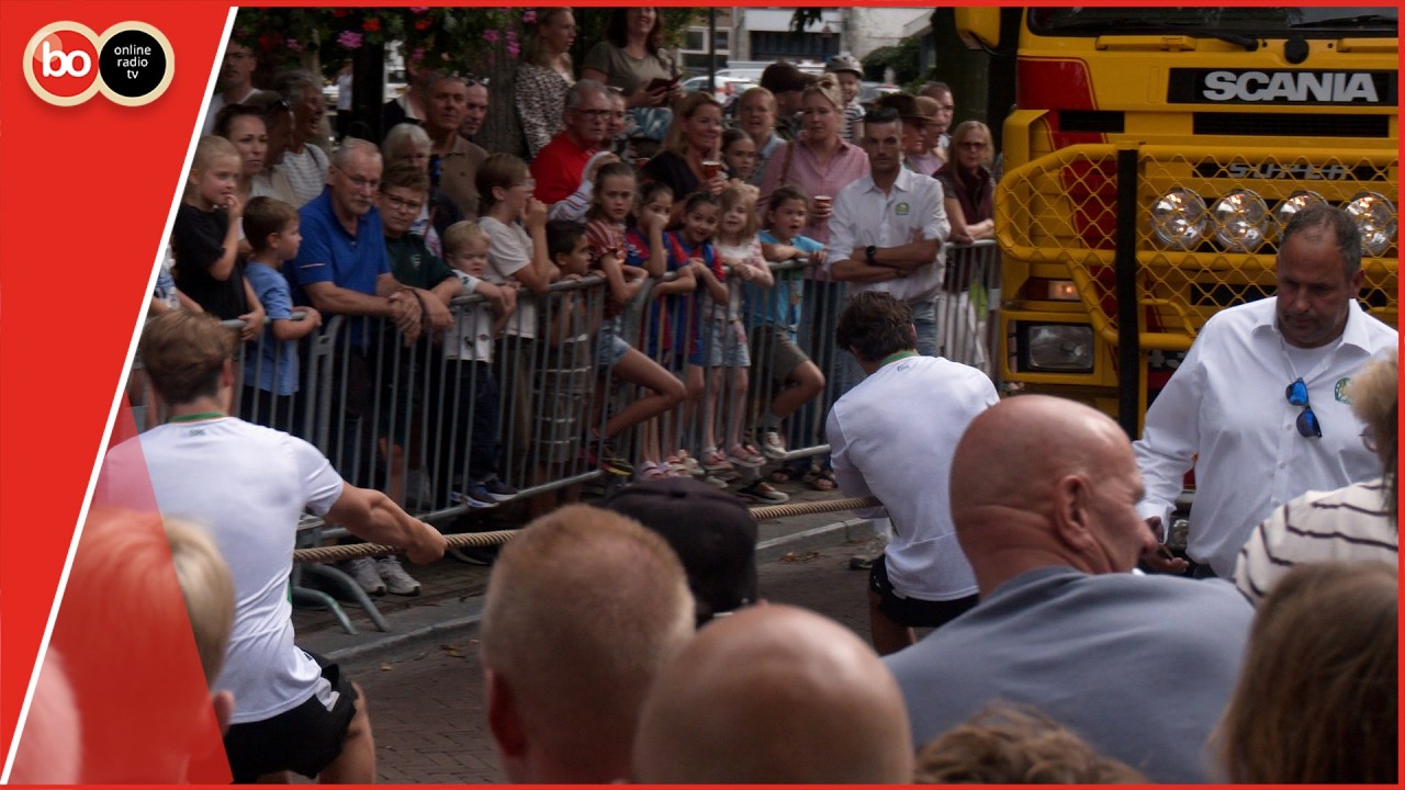 Geslaagd trucktrekken kleurt Hillegom op tweede dag van feestweek
