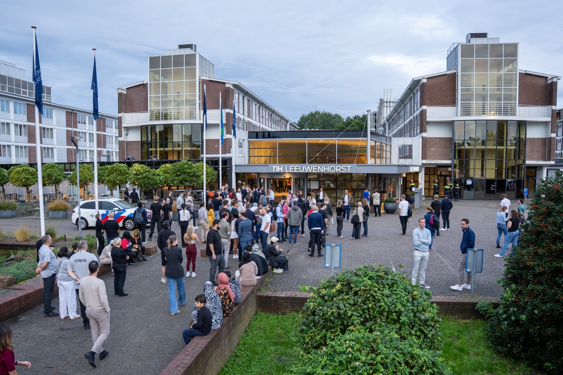 Honderden hotelgasten ontruimd vanwege brand in Noordwijkerhout