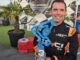 Podiumplek voor kartcoureur Maikel van Beek