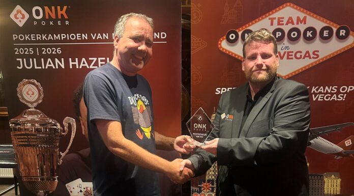 Vincent Roos uit Noordwijk naar landelijke pokerfinale
