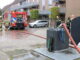 Brandweer blust brand in ondergrondse container in Sassenheim