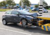 Botsing op kruising N207/N208 veroorzaakt file
