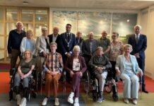 Zeven echtparen met huwelijksjubileum ontvangen door burgemeester Lisse